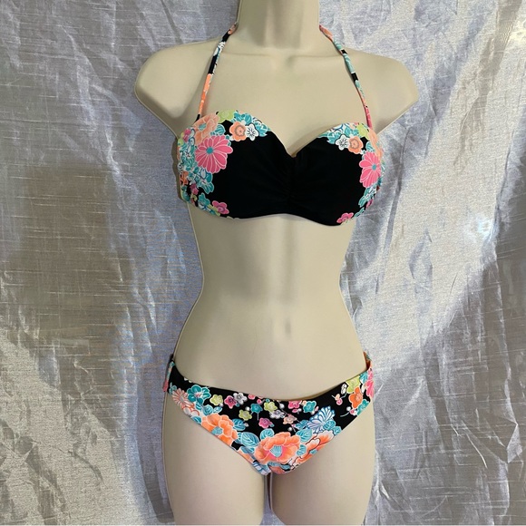 Seafolly Australia SZ 6 Bikini, GUC, underwire/slight padding top, non slip top - Picture 1 of 16